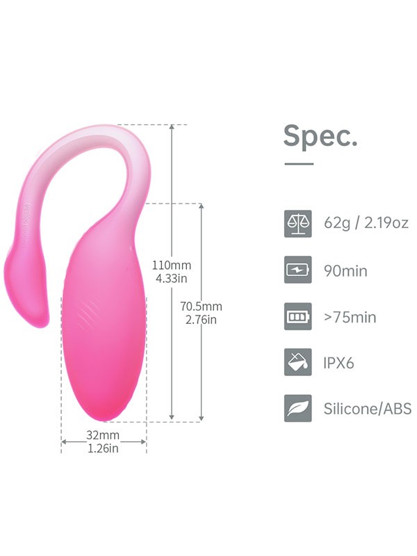Magic Flamingo Max Telefon Kontrollü Giyilebilir Premium Vibratör