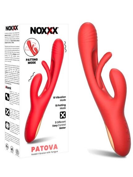 7 Titreşim 7 Dil Modlu NOXXX Patova G Spot Şarjlı Vibratör