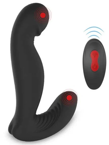Anal ve Prostat Uyarım Vibratörü Uzaktan Kumandalı Şarjlı