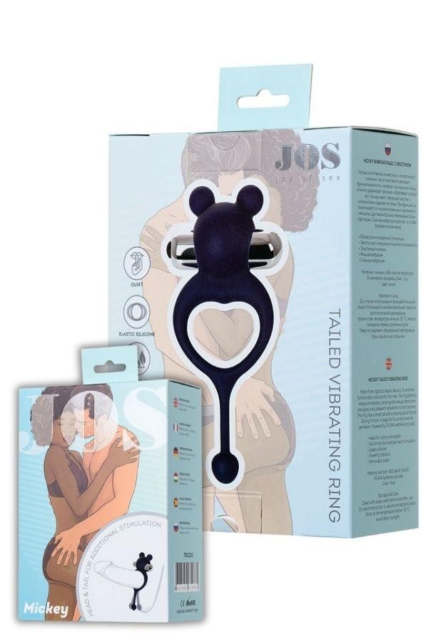 Shop You Jos Mickey Kuyruklu ve Titreşimli Penis Halkası