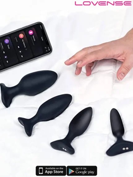 Lovense HUSH 2 Anal Plug 2.25″ App Controlled