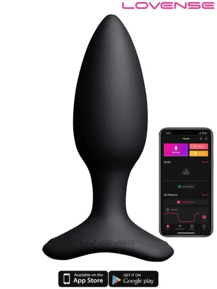 Lovense HUSH 2 Anal Plug 1.5″ App Controlled