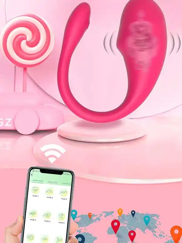 10 Titreşim Modlu NOXXX Çiftler için Giyilebilir Telefon Kontrollü Vibratör
