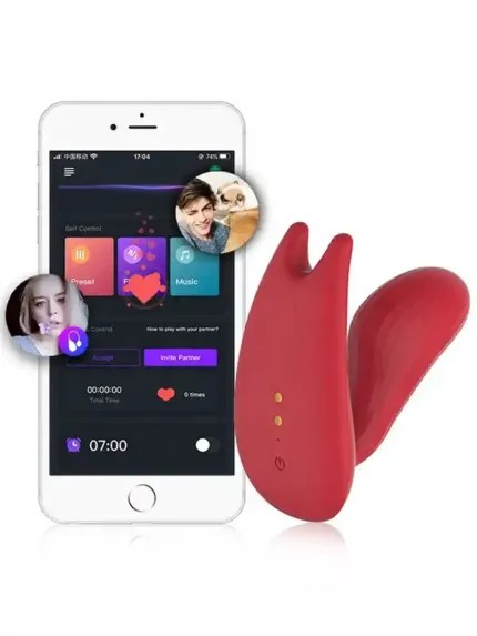 UMI Telefon Kontrollü Çiftler İçin Giyilebilir Vibratör
