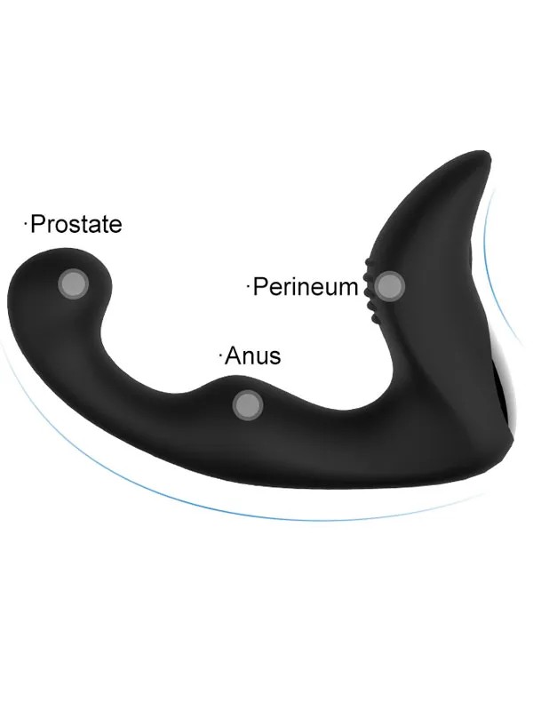 Anal ve Prostat Uyarım Vibratörü Uzaktan Kumandalı Şarjlı