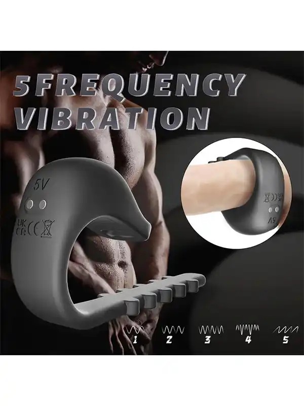 Shop You Ayarlanabilir Şok Özellikli Şarjlı Penis Halkası