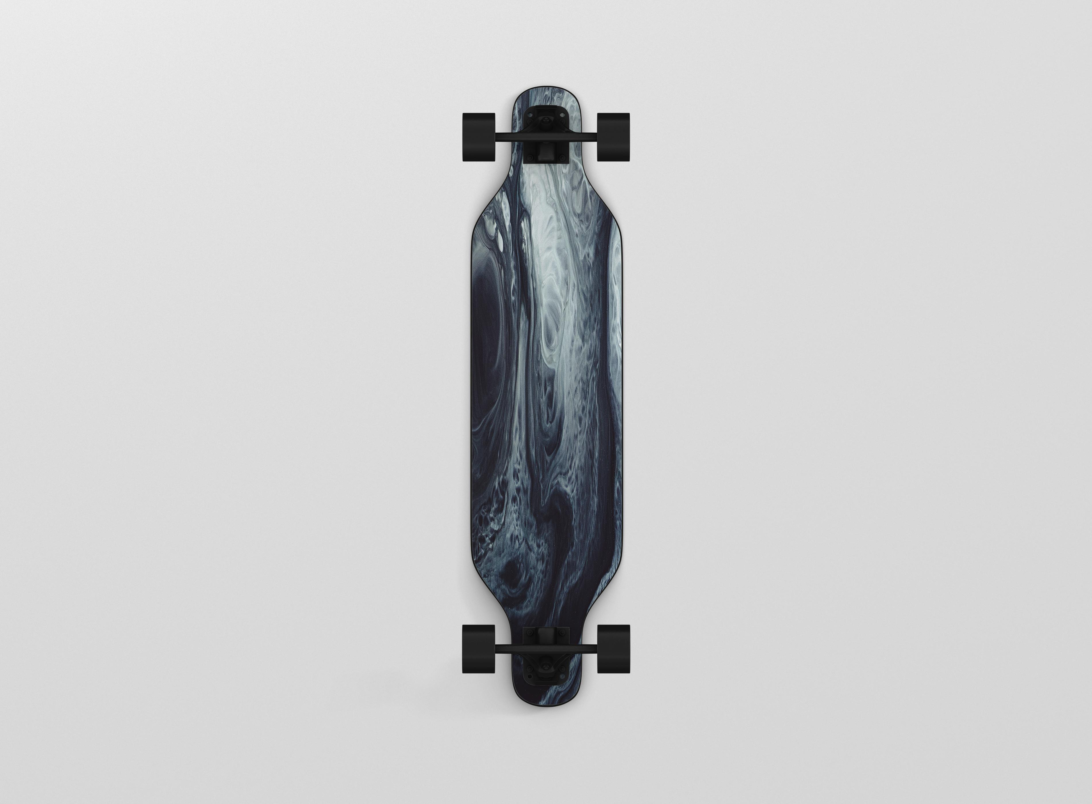 Blue Phantom Longboard LB0002
