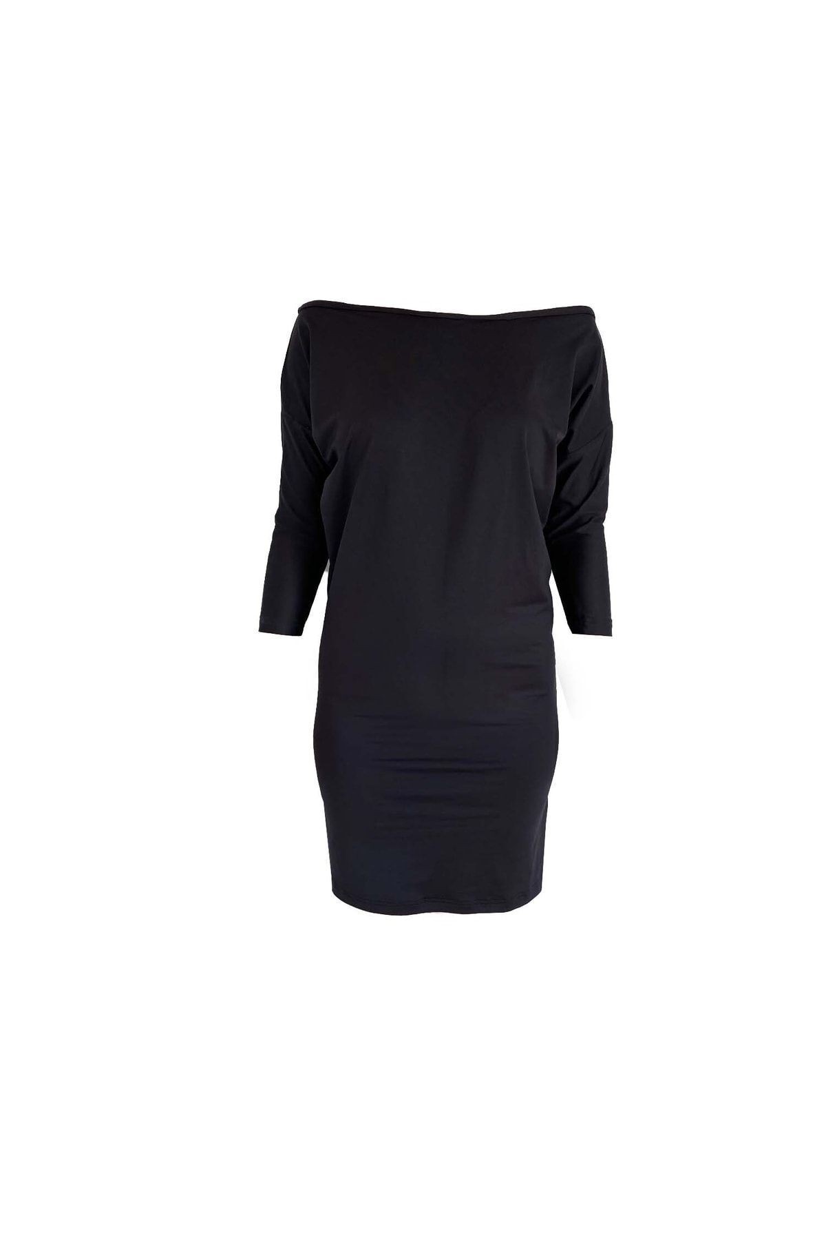 Wide Shoulder Stylish Mini Dress for Women