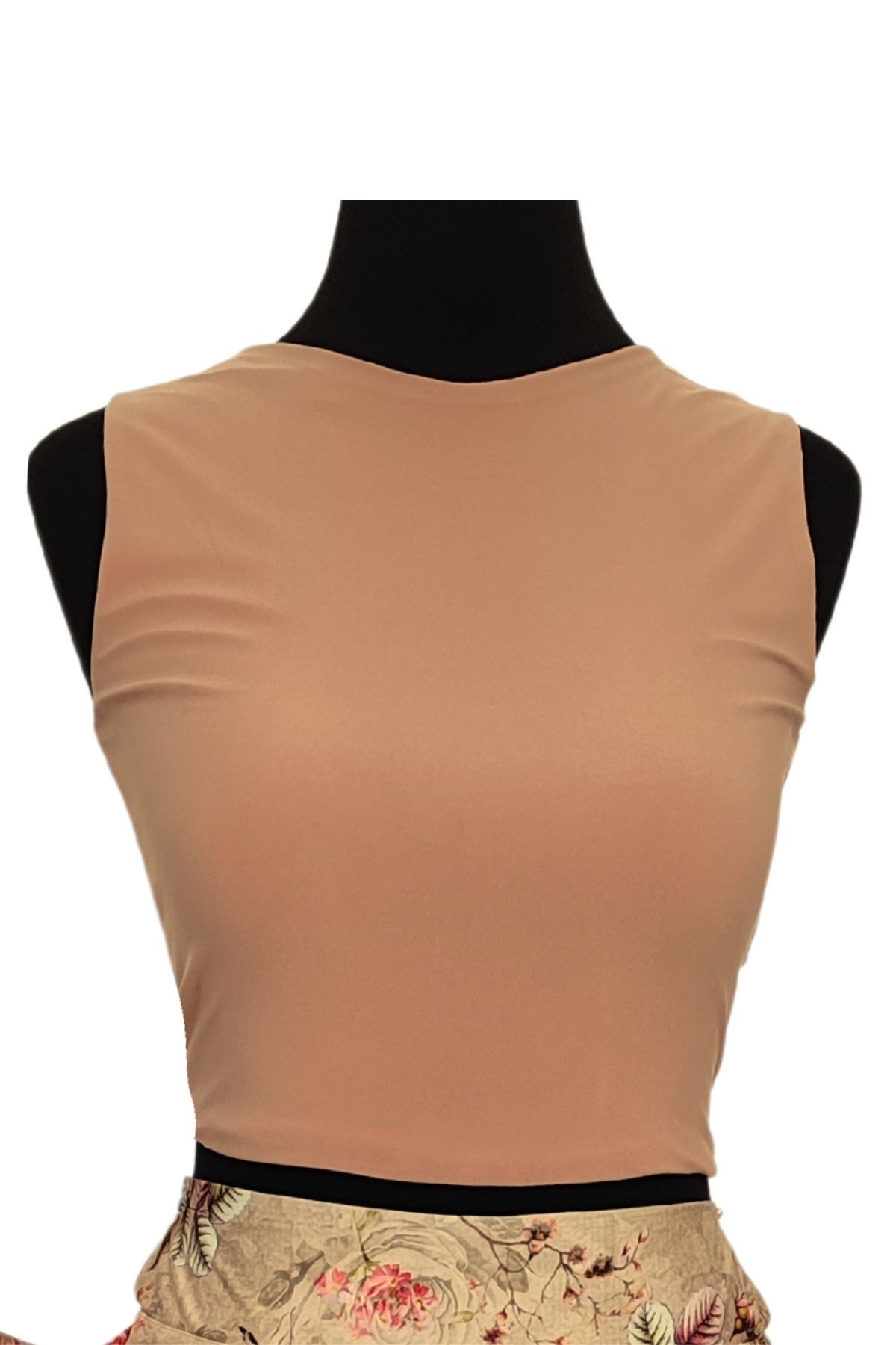 Top Crop con Lazada en la Espalda para Mujer