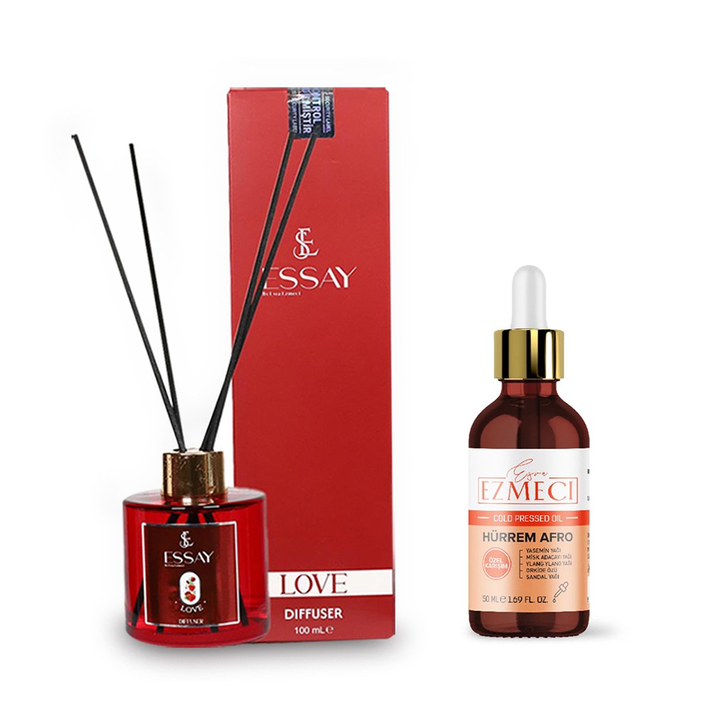 Hürrem Afro Yağ + Love Diffuser