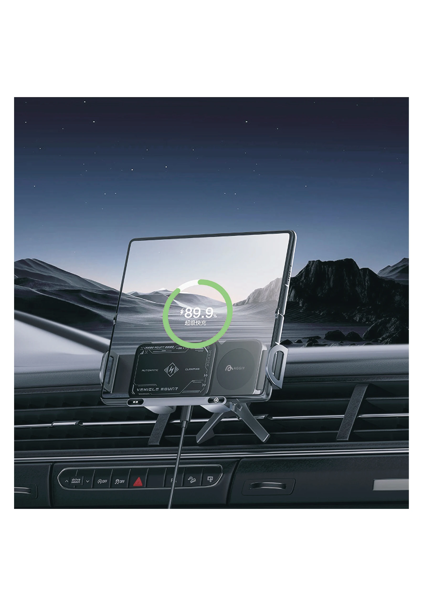 15W Magsafe Wireless Kablosuz Şarj Araç Magnetic Telefon Tutucu