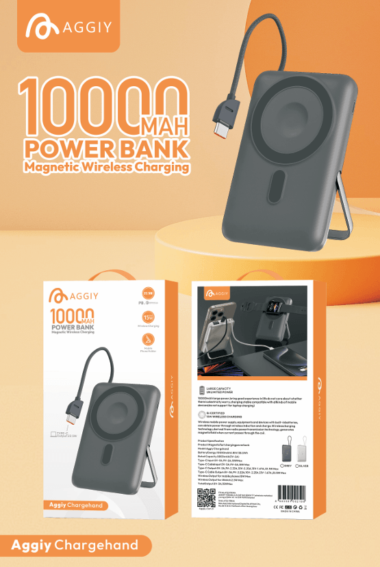 Aggiy Chargehand 23W Hızlı Sarj Powermang