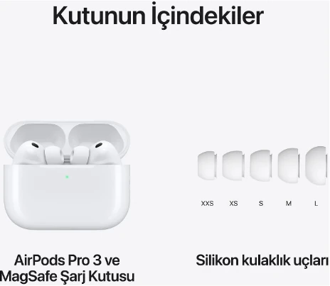 (Yeni) Air  PRO 3  Anc Premium Bluetooth Kulaklık Geliştirilmiş Mikrofon  ve Ses kalitesi