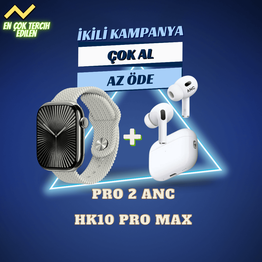 Watch HK10 Pro Max + Air Pro 2 Anc