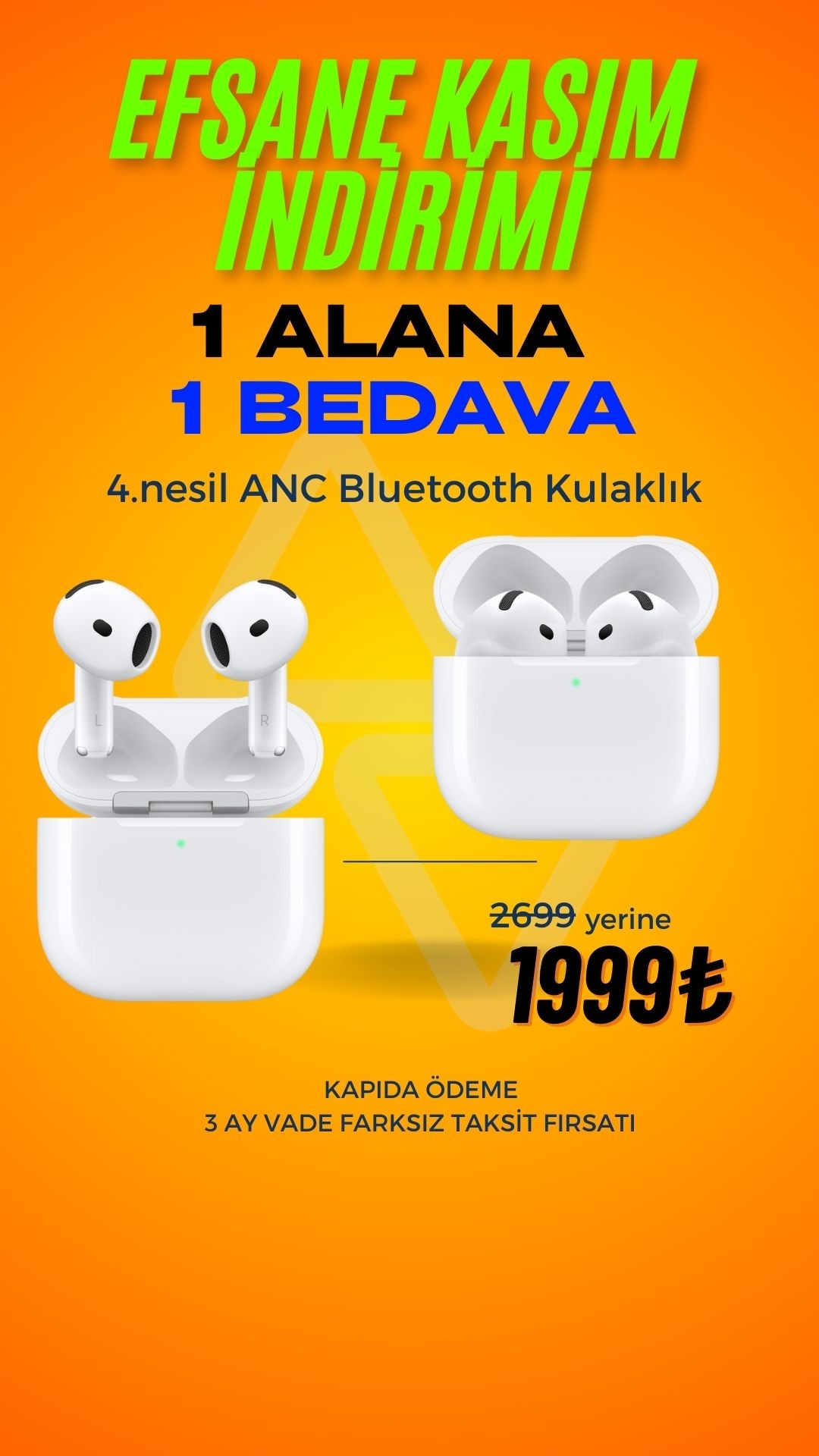 1 Alana 1  Bedeva / 4.nesil Air bluetooth kulaklık