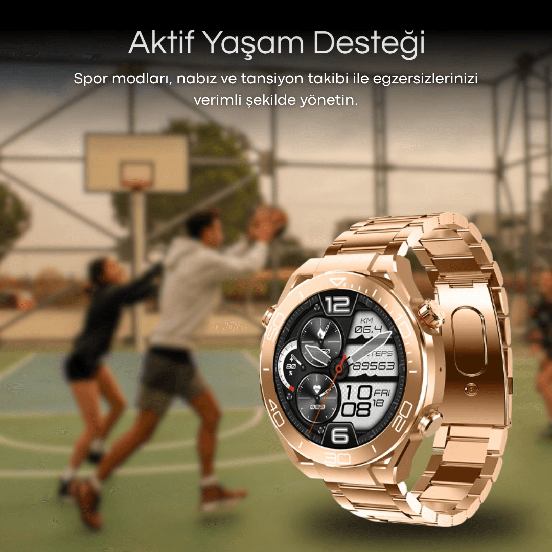 Watch Ultimate - Amoled Ekran - 3 Kordon