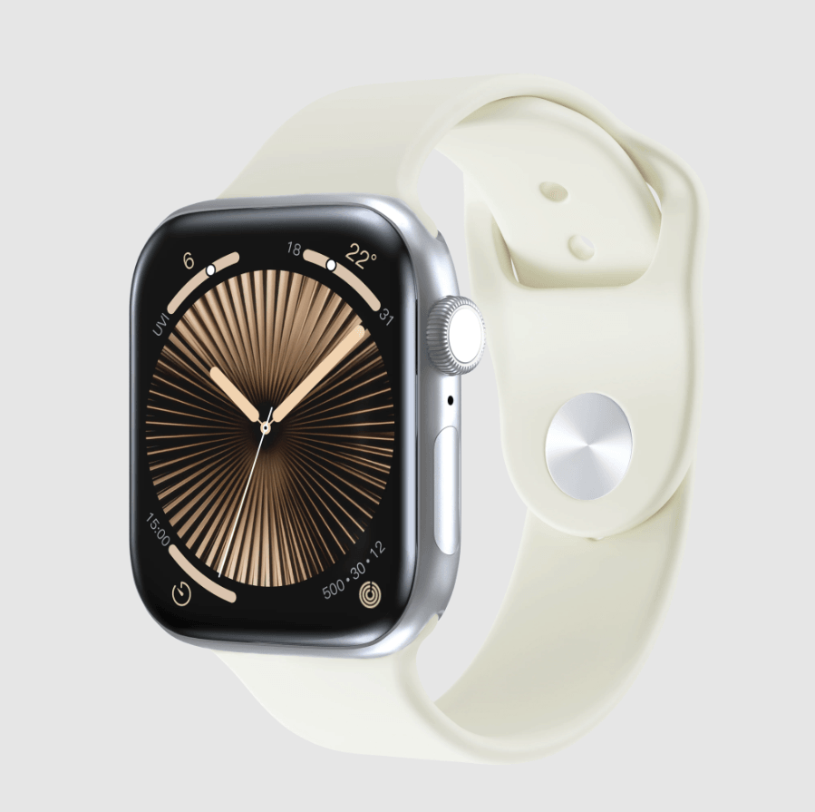 Watch 10 mini Hello 16  GPS 40 mm -Amoled Ekran Çift Çekirdek işlemci 2 Kordon