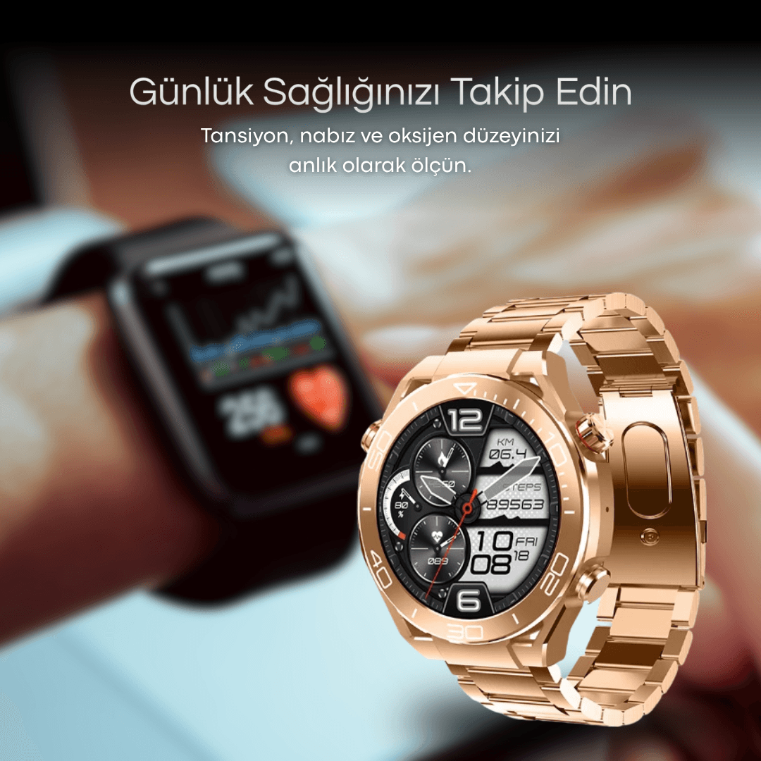 Watch Ultimate - Amoled Ekran - 3 Kordon