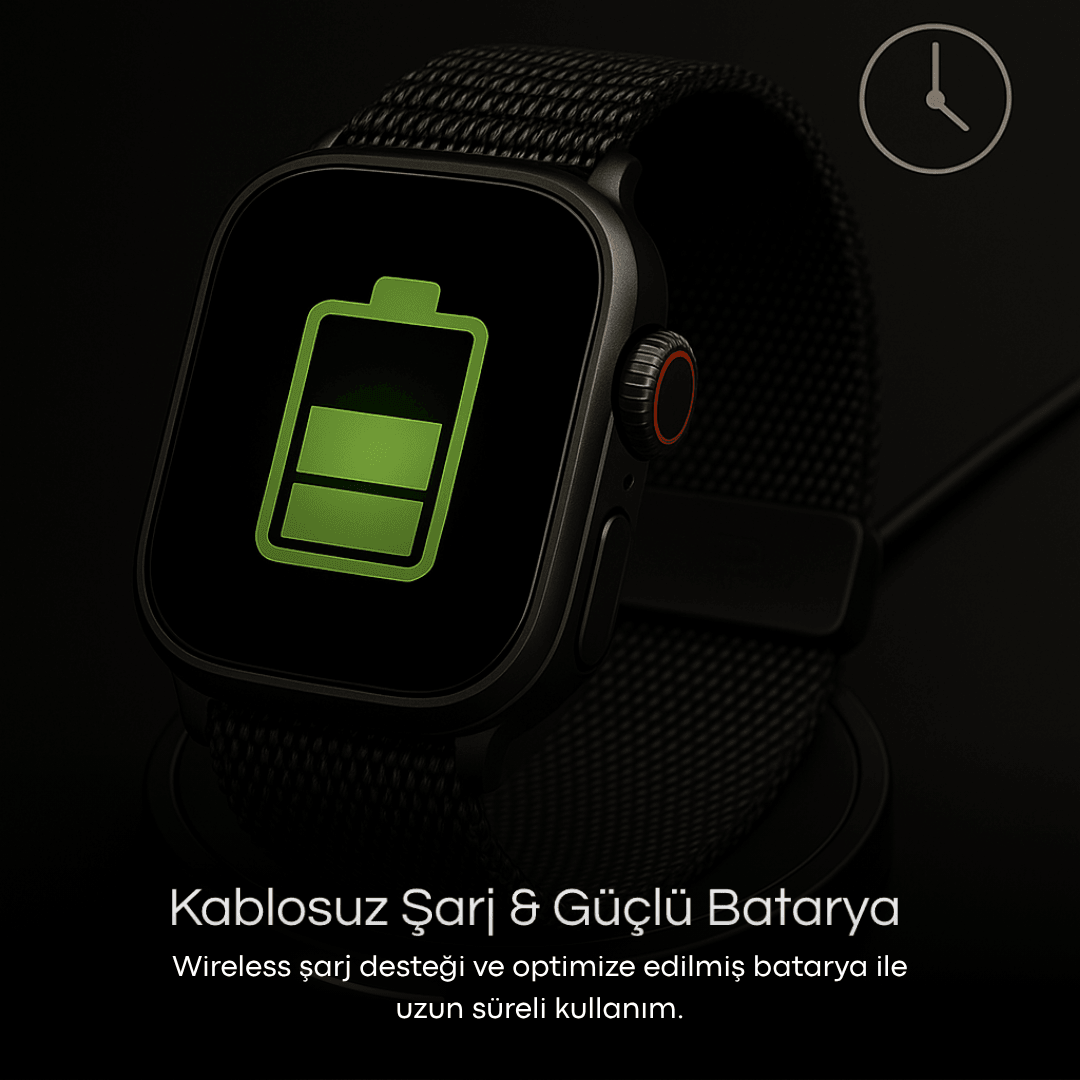 Watch HK10 ULTRA 3 MAX  - Amoled Ekran - Chatgpt- Çift çekirdek işlemci - 3Kordon (49mm)