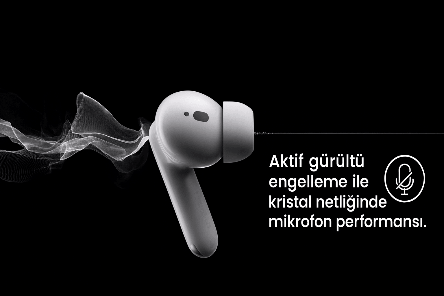 PRO (2.NESİL) 2025  ANC Bluetooth Kulaklık (Şeffaf kılıf  hediye) Geliştirilmiş Mikrofon kalitesi