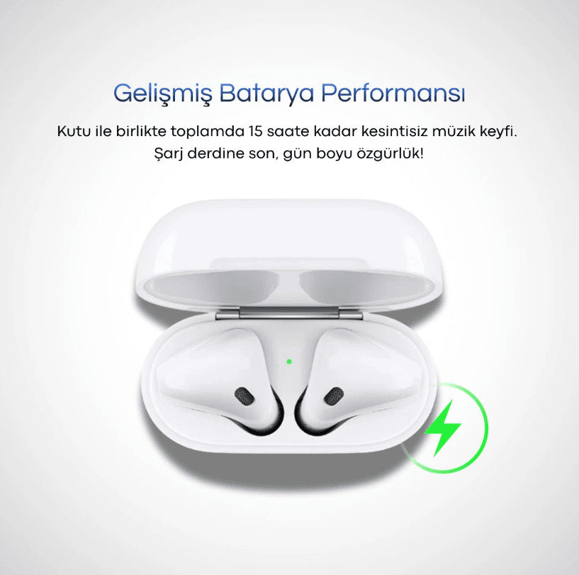 1 Alana 1  Bedava / Air 4.Nesil ANC Premium Bluetooth Kulaklık 2025 (Şeffaf kılıf hediye) Geliştirilmiş Mikrofon ve Ses kalitesi