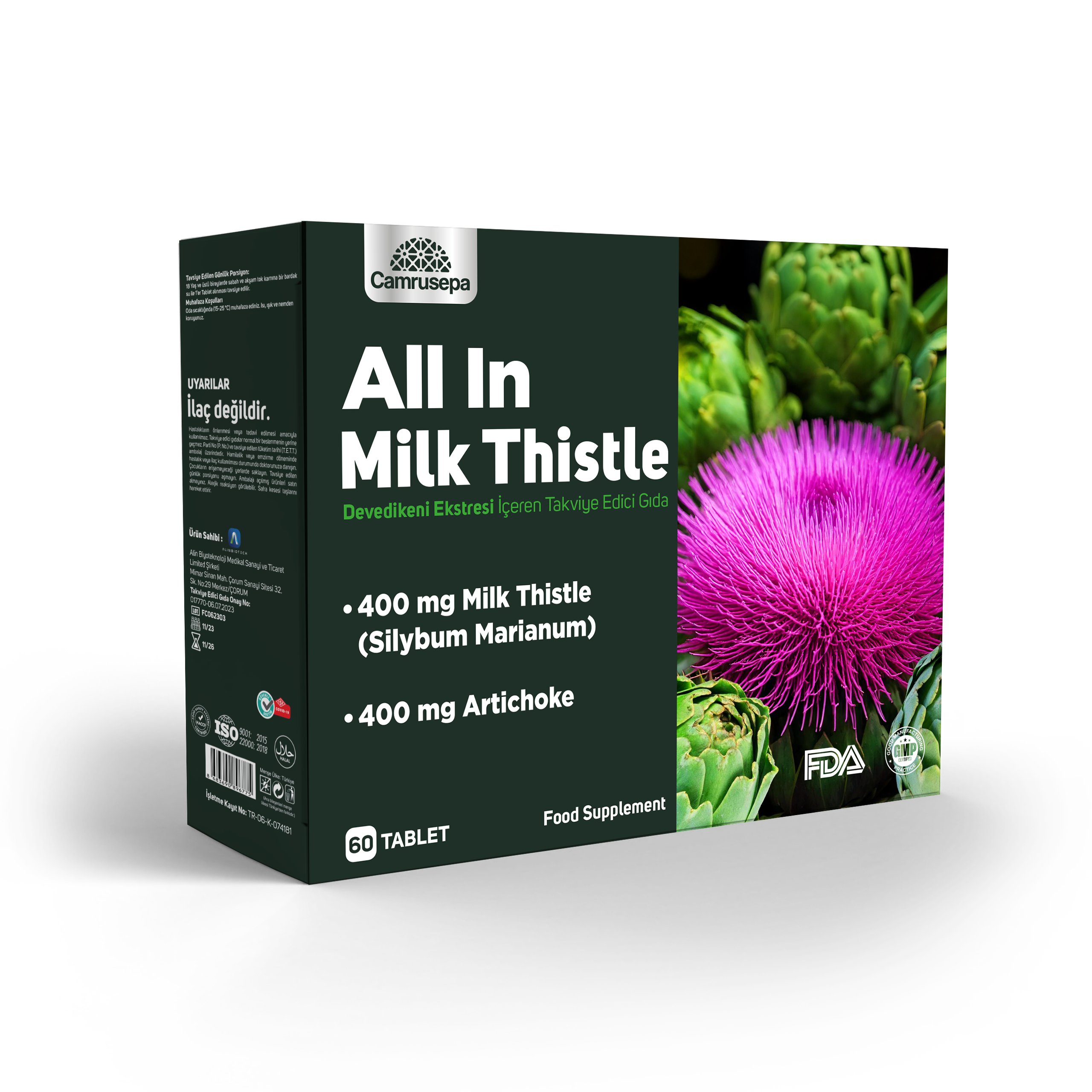 Camrusepa All In Milk Thistle