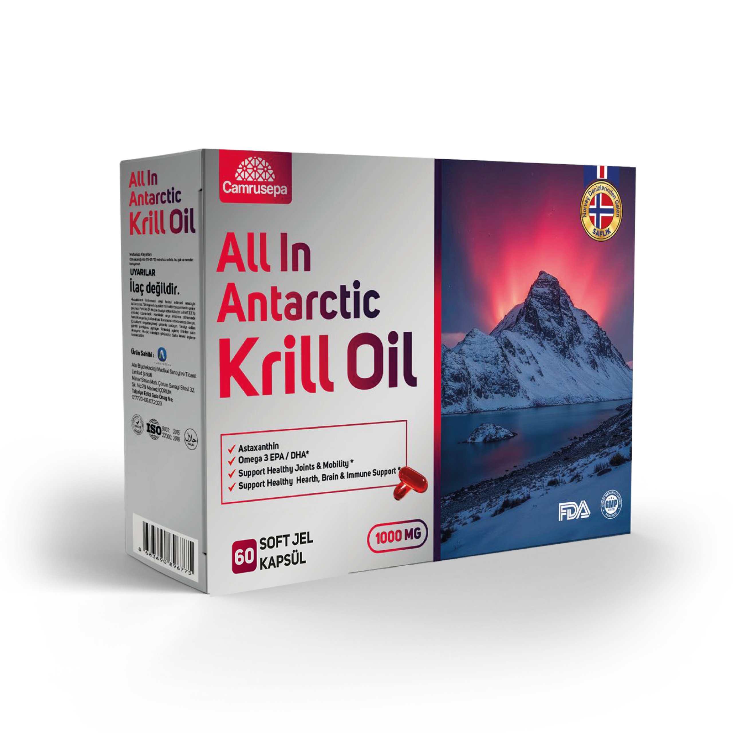 Camrusepa All In Antarctic Kril Oil