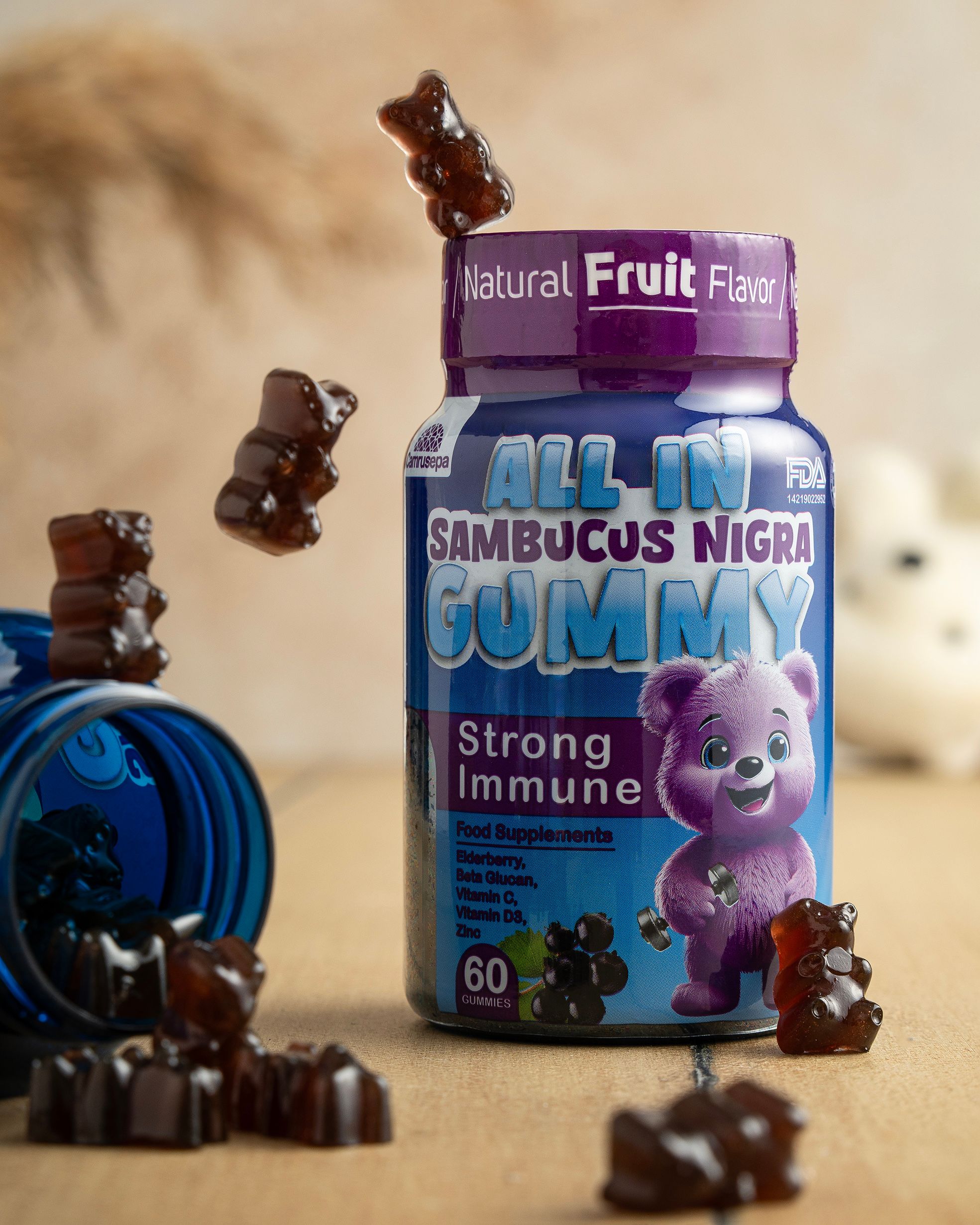 Camrusepa All In Sambucus Nigra Gummy
