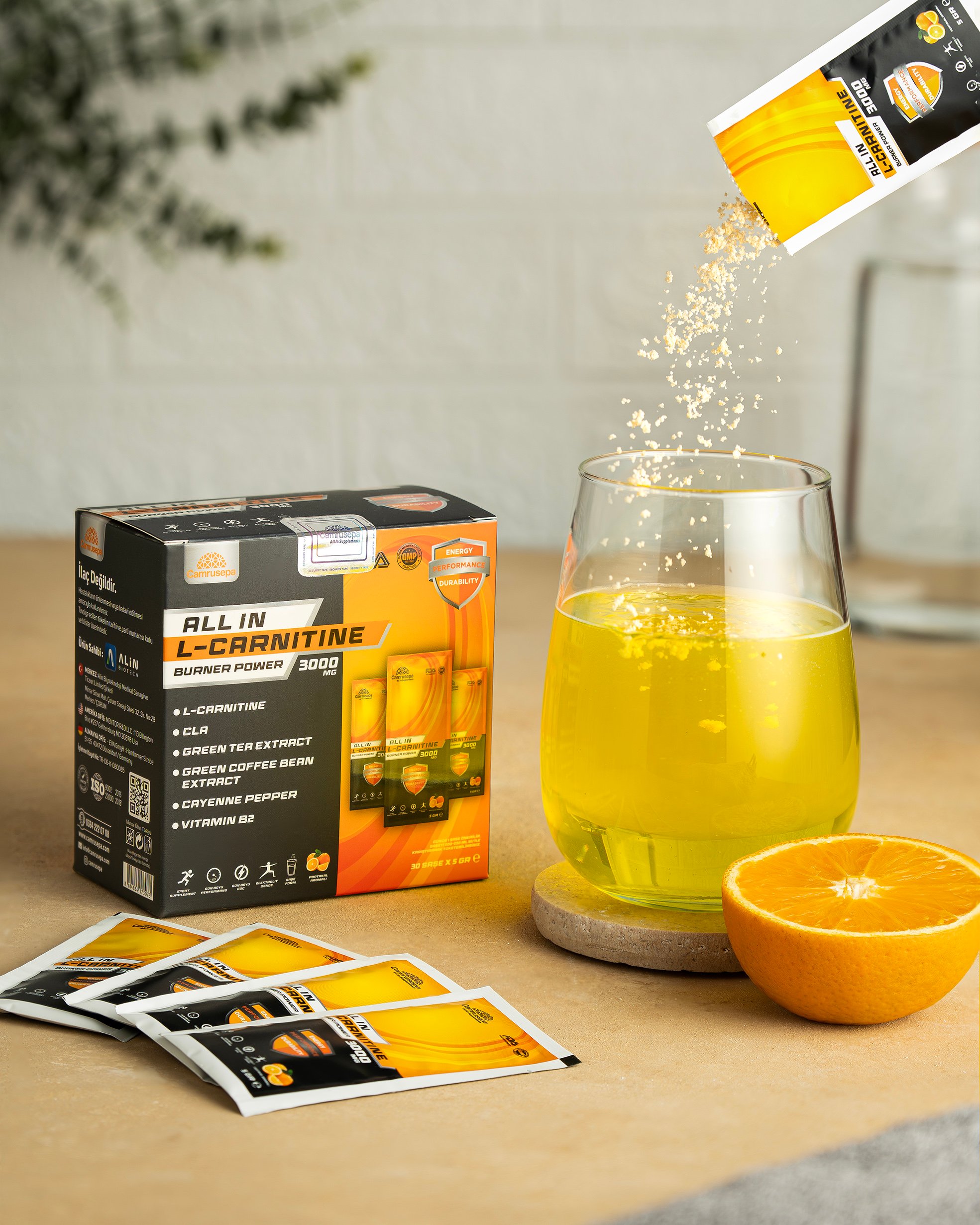 Camrusepa All In L-Carnitine Burner Power