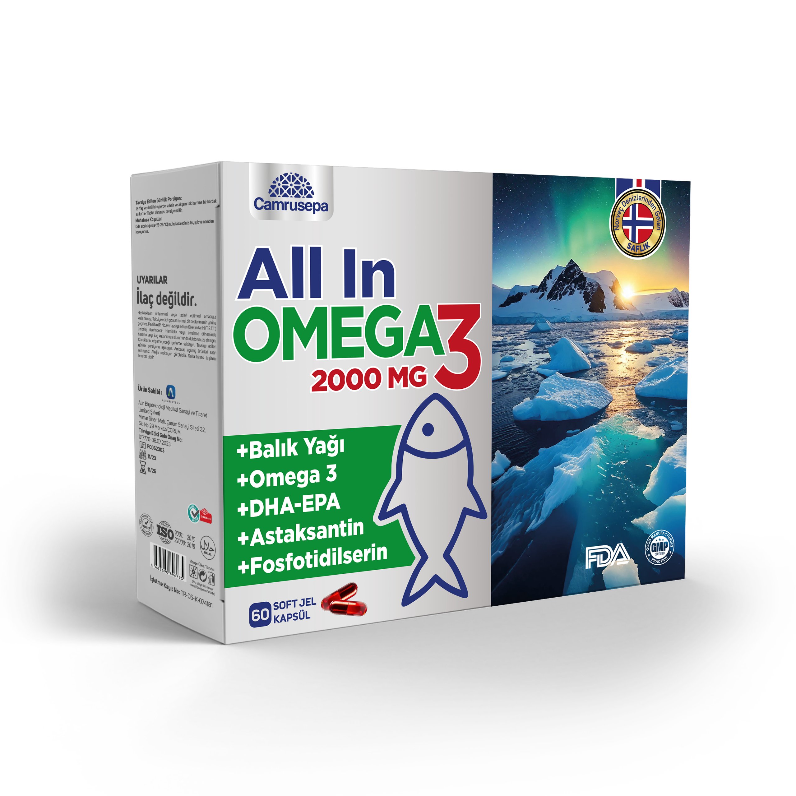 Camrusepa All In Omega 3