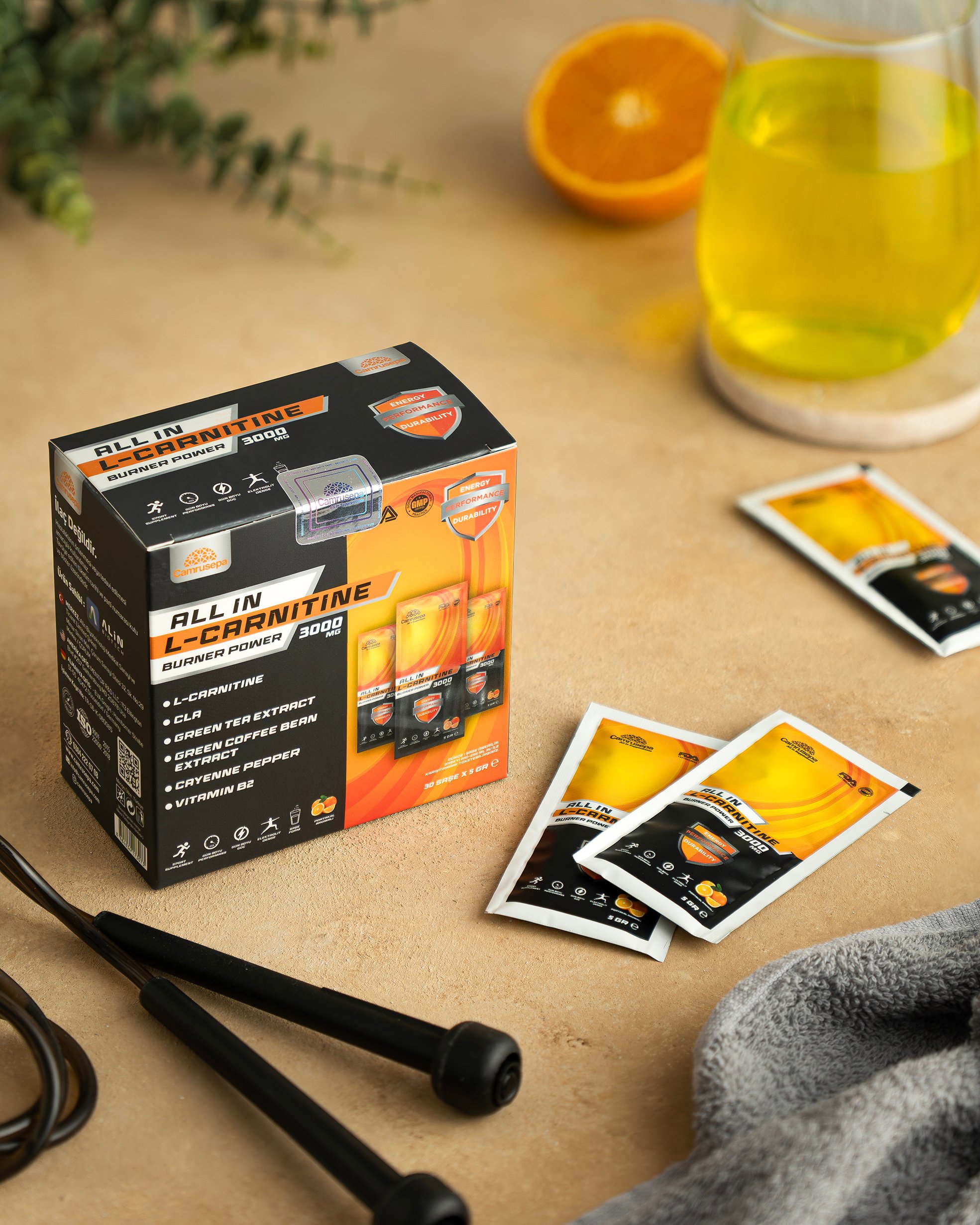 Camrusepa All In L-Carnitine Burner Power