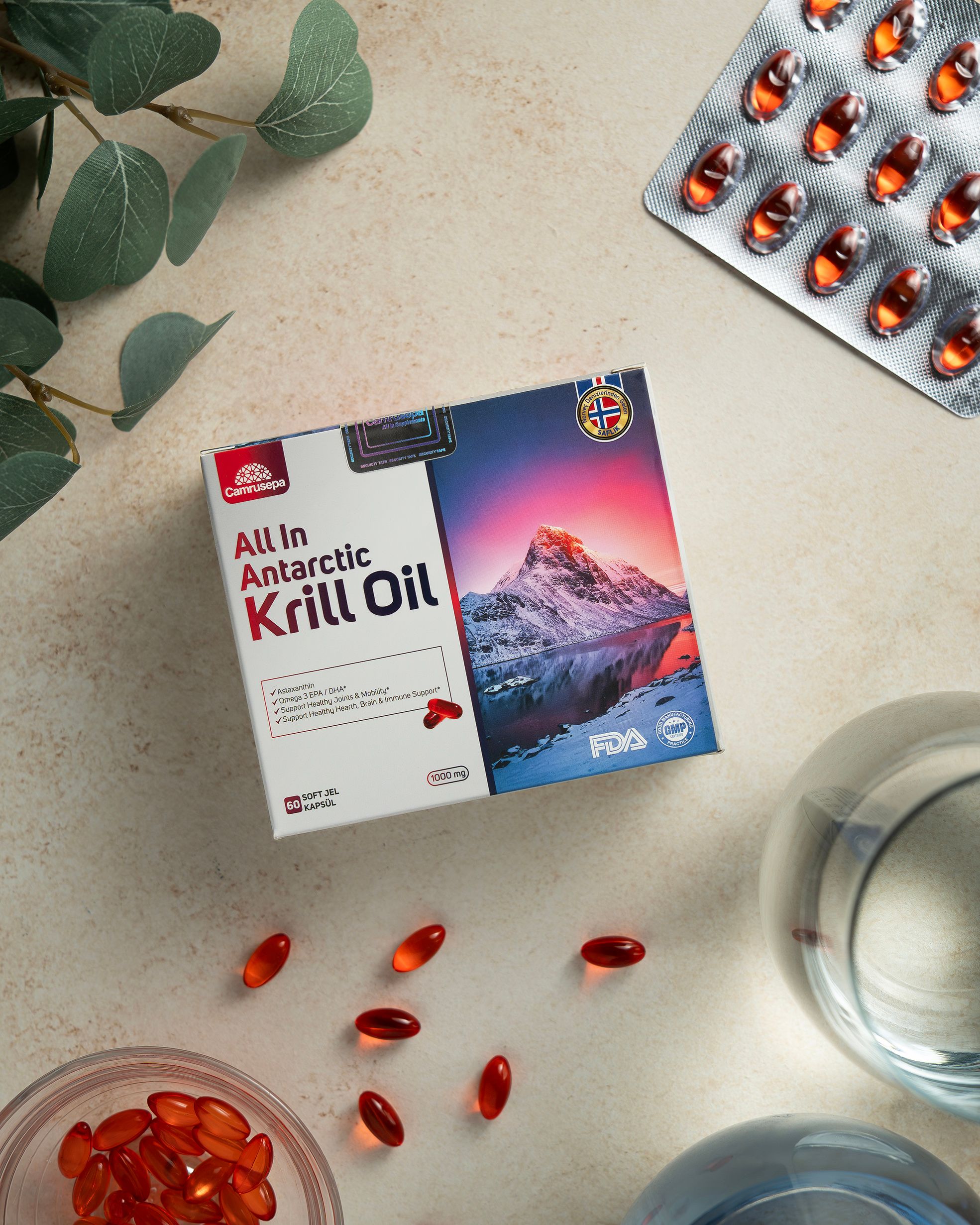 Camrusepa All In Antarctic Kril Oil