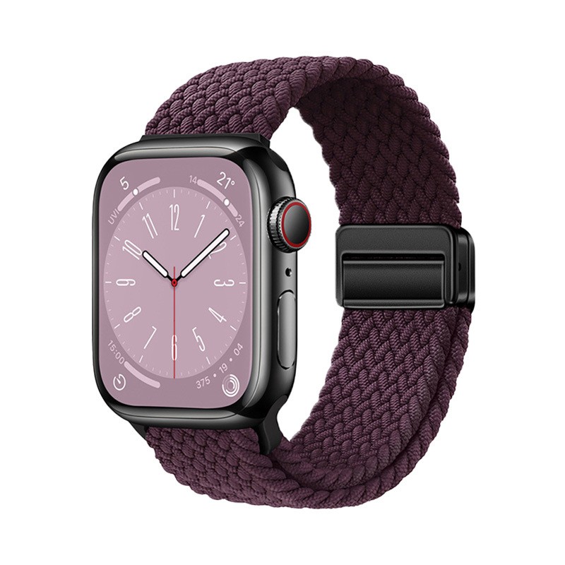 KRD-134 Örgü Tasarımlı Hasır Kordon Strap Kayış 1 2 3 4 5 6 7 SE ULTRA  UYUMLU 