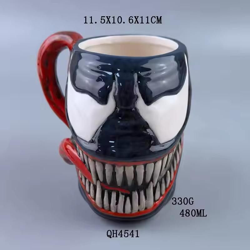 VENOM 3D 480 ML SERAMİK HEDİYELİK KUPA MUG 