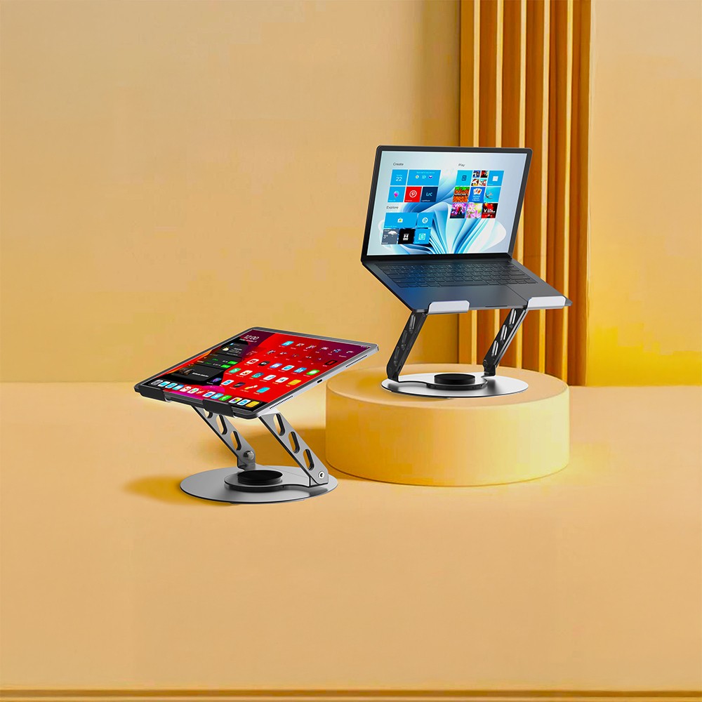 CR190 360 Derece Dönebilen Katlanabilir Laptop Standı