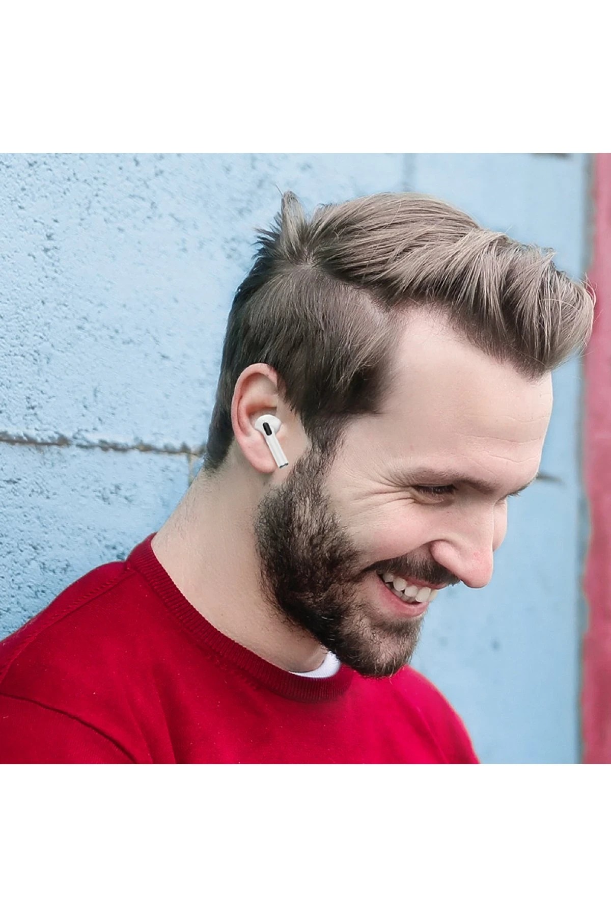 Hoco EW27 Aktif Gürültü Engelleyici Özellikli Bluetooth 5.3 Kablosuz TWS Airpods Kulaklık - Beyaz