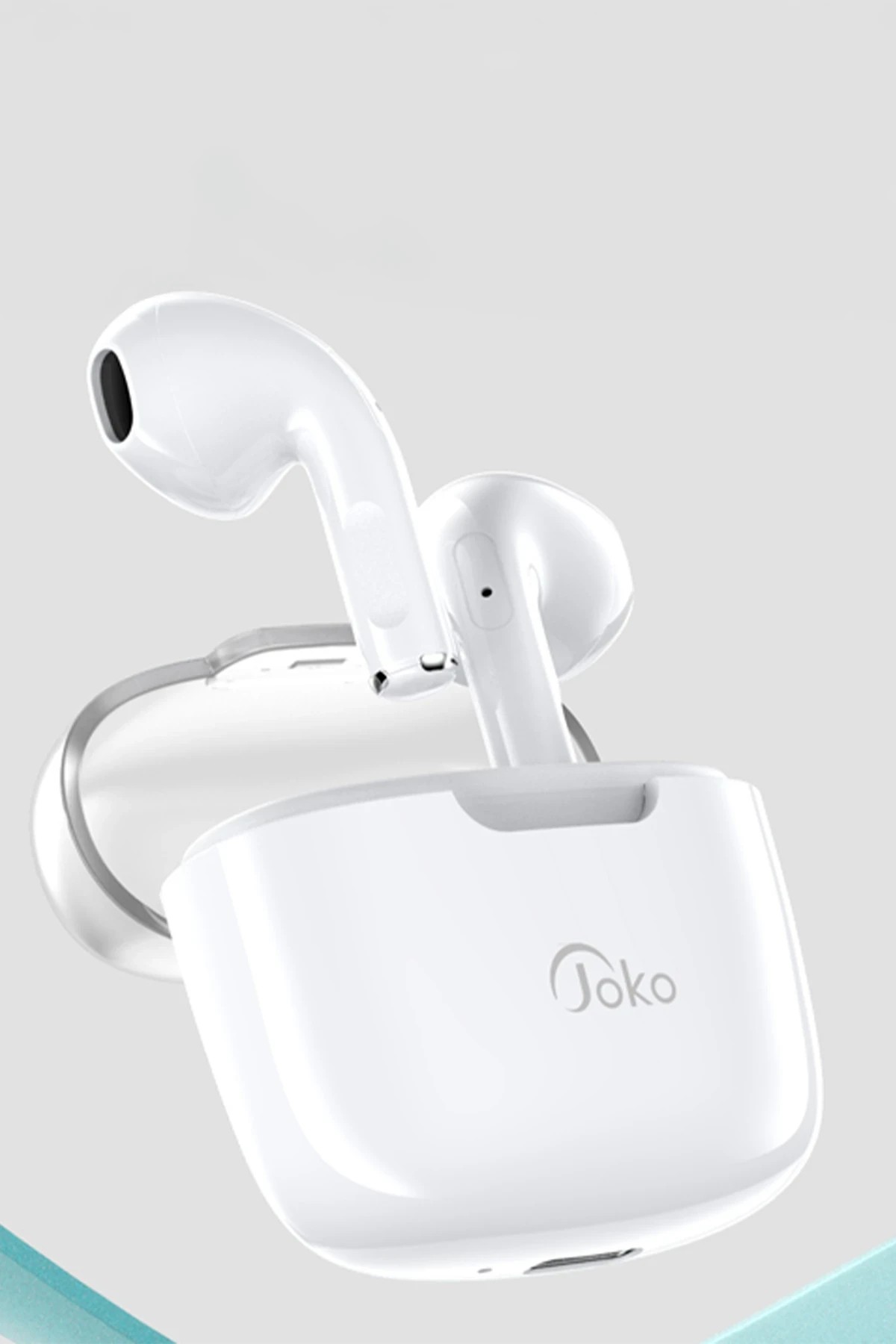 Konfulon GT12 Kablosuz Airpods Kulaklık - Beyaz