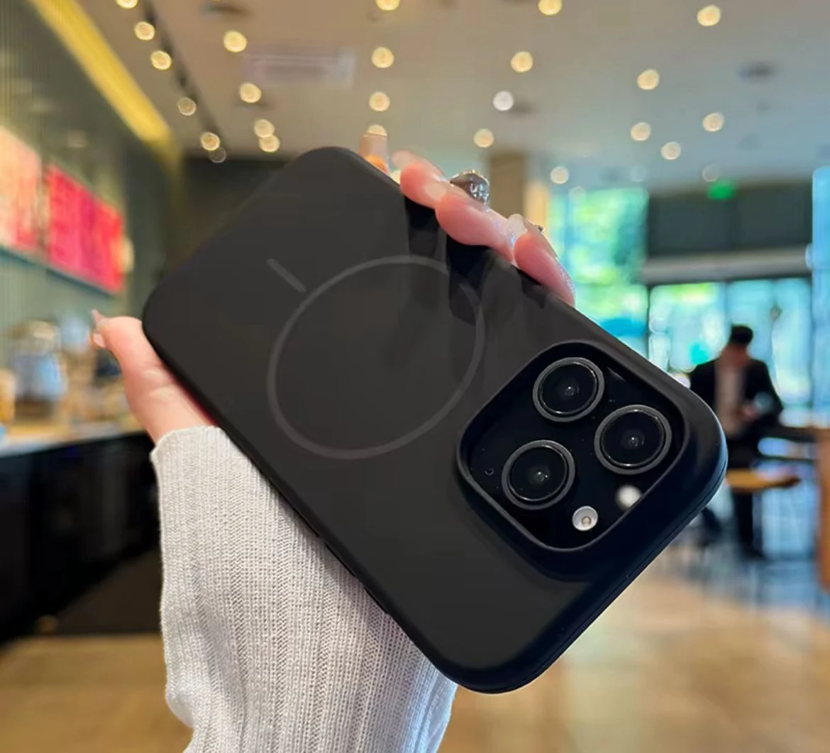 Deluxe Mat Silinebilir IC Magsafe Kamera Çıkıntılı Lansman Kılıflar 