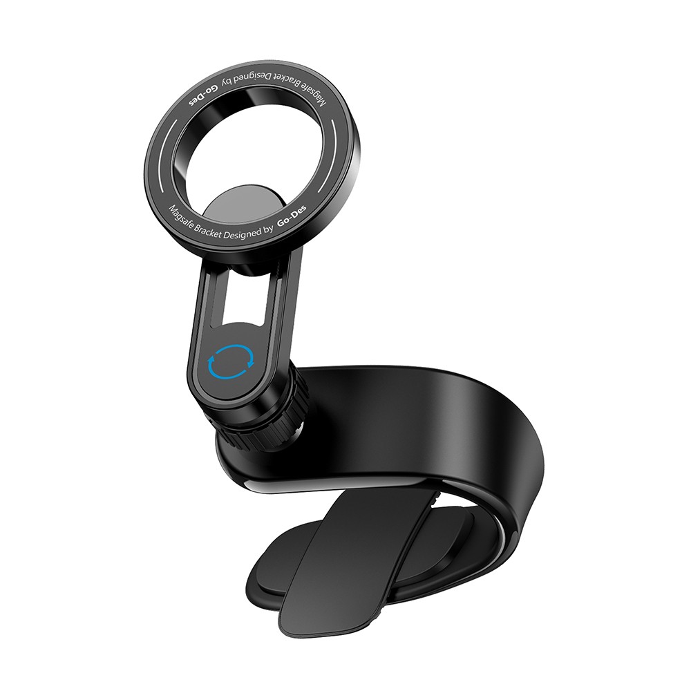 GD-HD986 Magnetik M-safe Uyumlu Bükülebilen Eğimi ve Düz Zemin Araç Telefon Tutucu