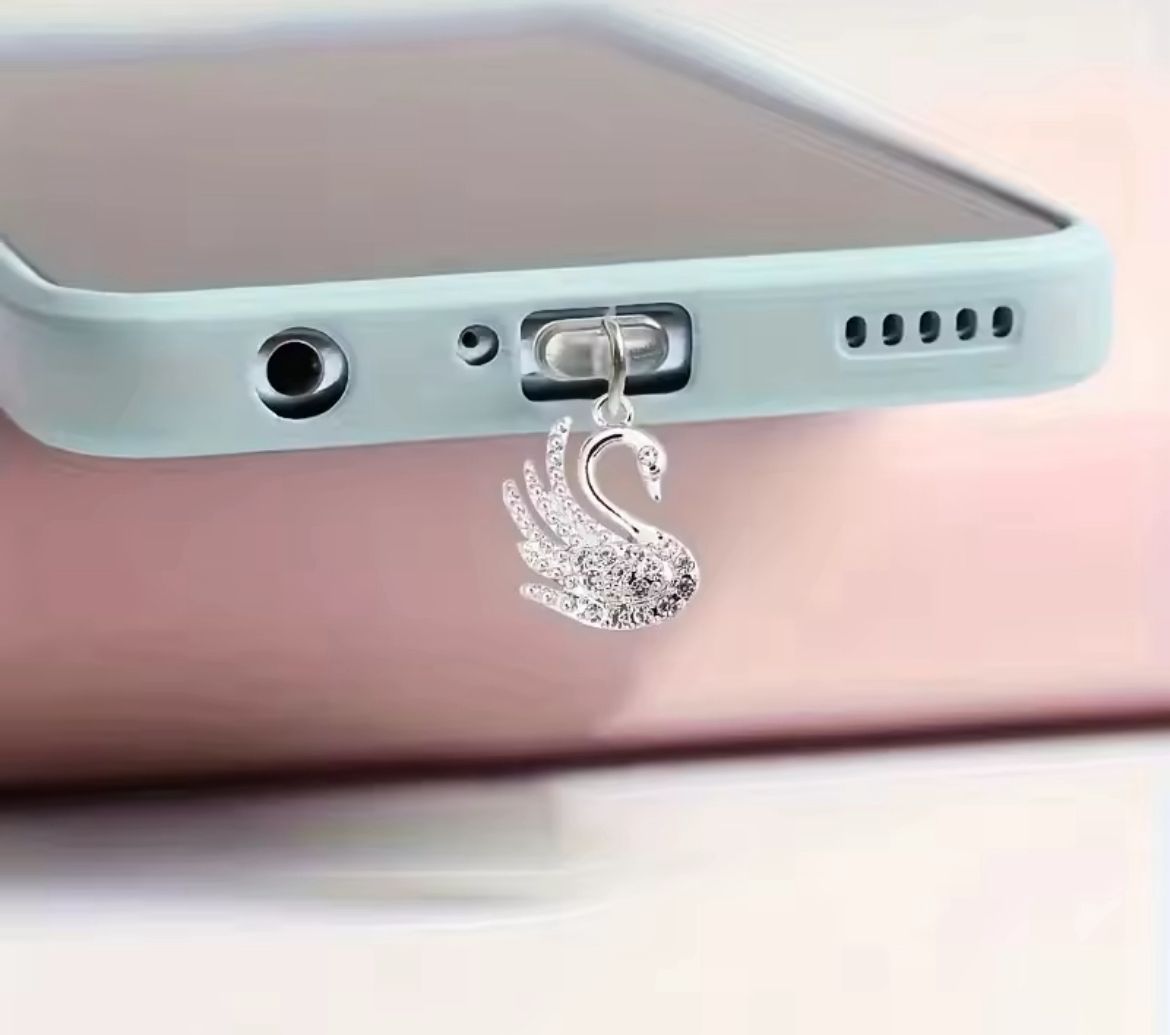 Şarj Girişi Toz Koruyucu Figürler / İPhone Ve TYPE-C Uyumlu 