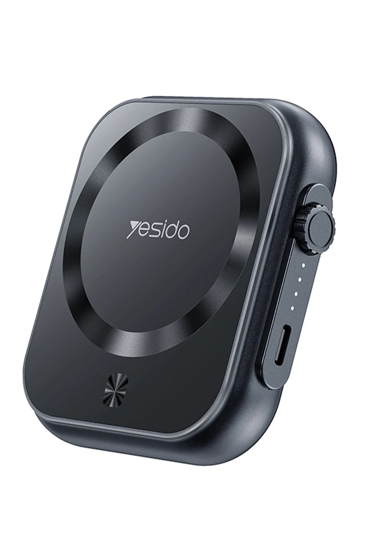 Yesido YP59 5.000 mAh 3in1 20W Type-C Çıkışlı 15W Kablosuz Şarj 3W Kulaklık Şarj ve 2.5W Saat Şarj Destekli PD Hızlı Şarj Magsafe Powerbank - Siyah