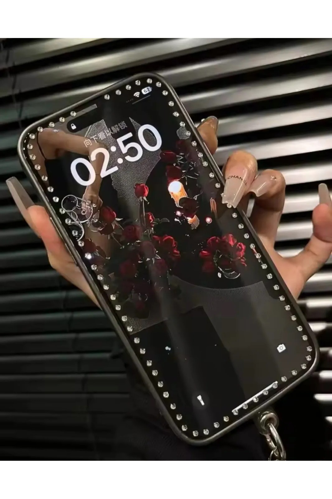 SWAROWSKİ TAŞLI 5D EKRAN KORUYUCU KIRILMAZ CAM 