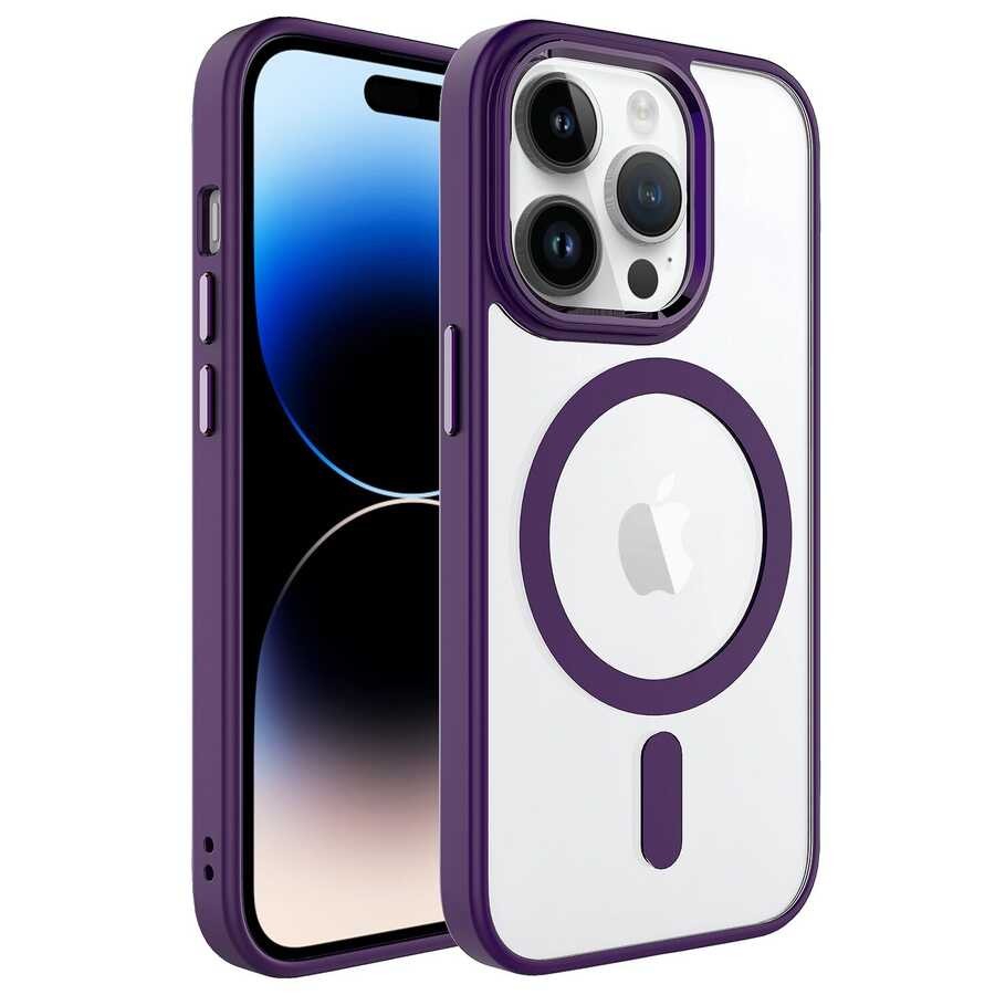 Wireless Şarj Özellikli MİKA  Krom M-safe Silikon Kapak