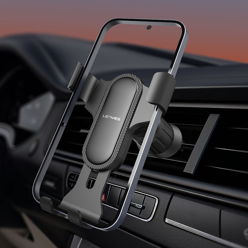CR181 360 Derece Dönebilen Havalandırma Tasarımlı Araç Telefon Tutucu