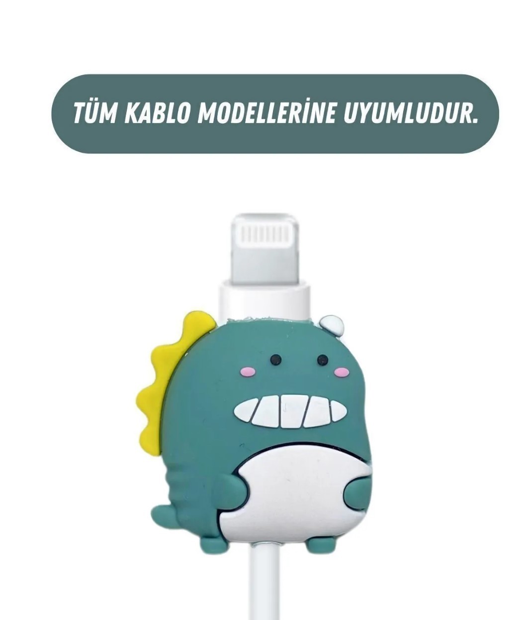 YEŞİL DİNAZOR KABLO UCU KORUYUCU 