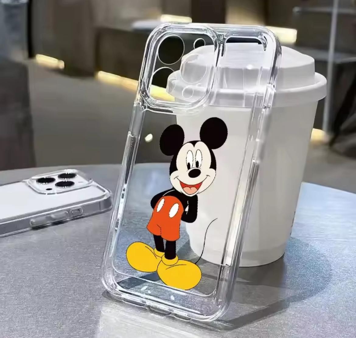 MİCKEY BODY BASKILI ŞEFFAF TPU KORUYUCU KILIFLAR 