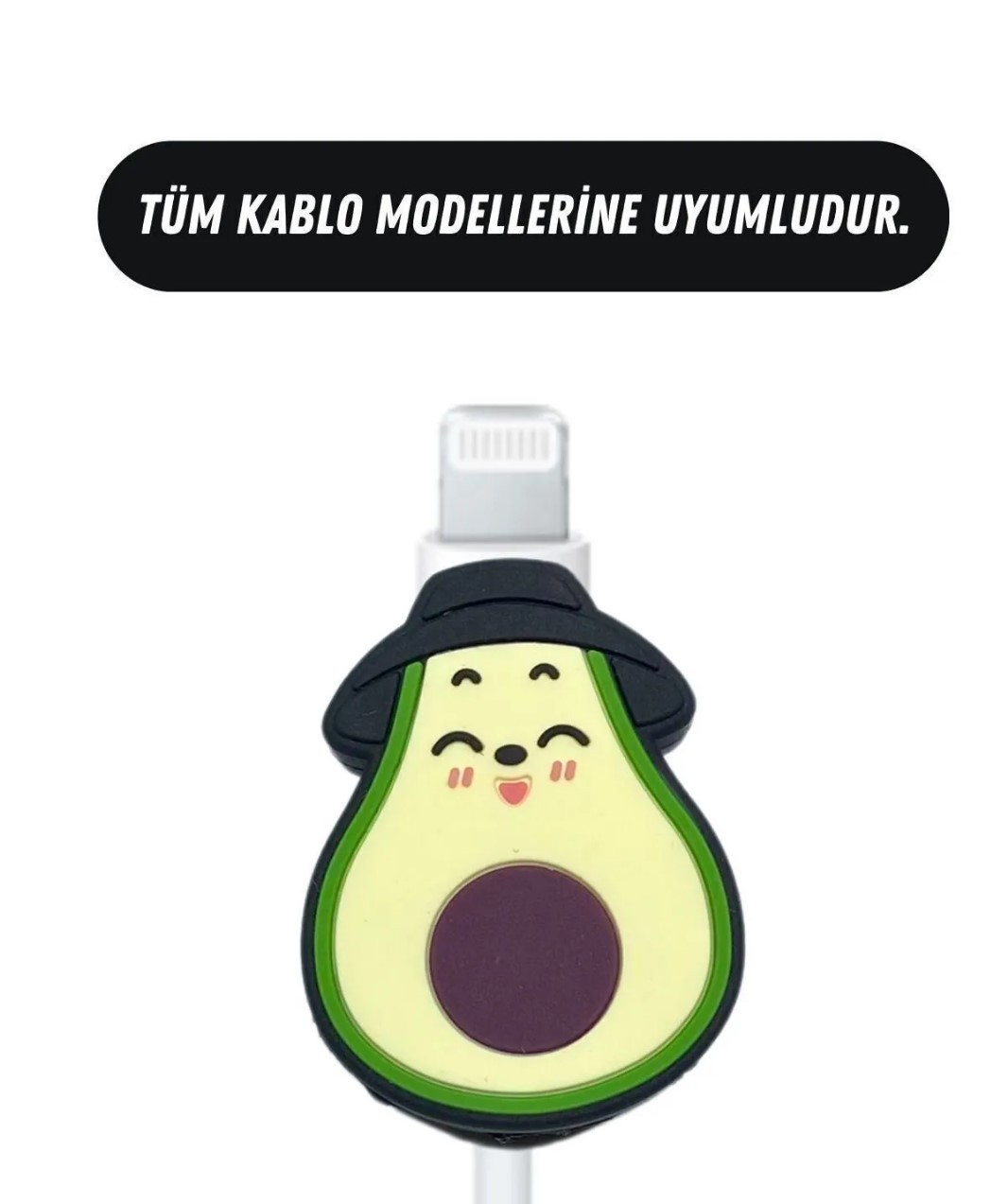 ŞAPKALI AVOKADO KABLO UCU KORUYUCU 