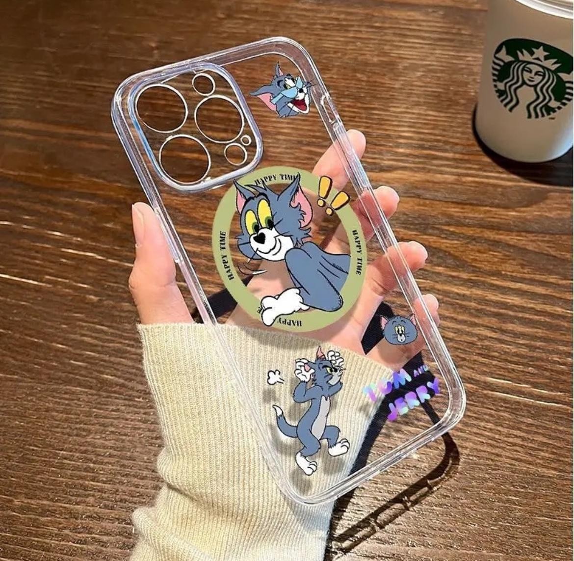 TOM JERRY THANK YOU ŞEFFAF TPU KILIF