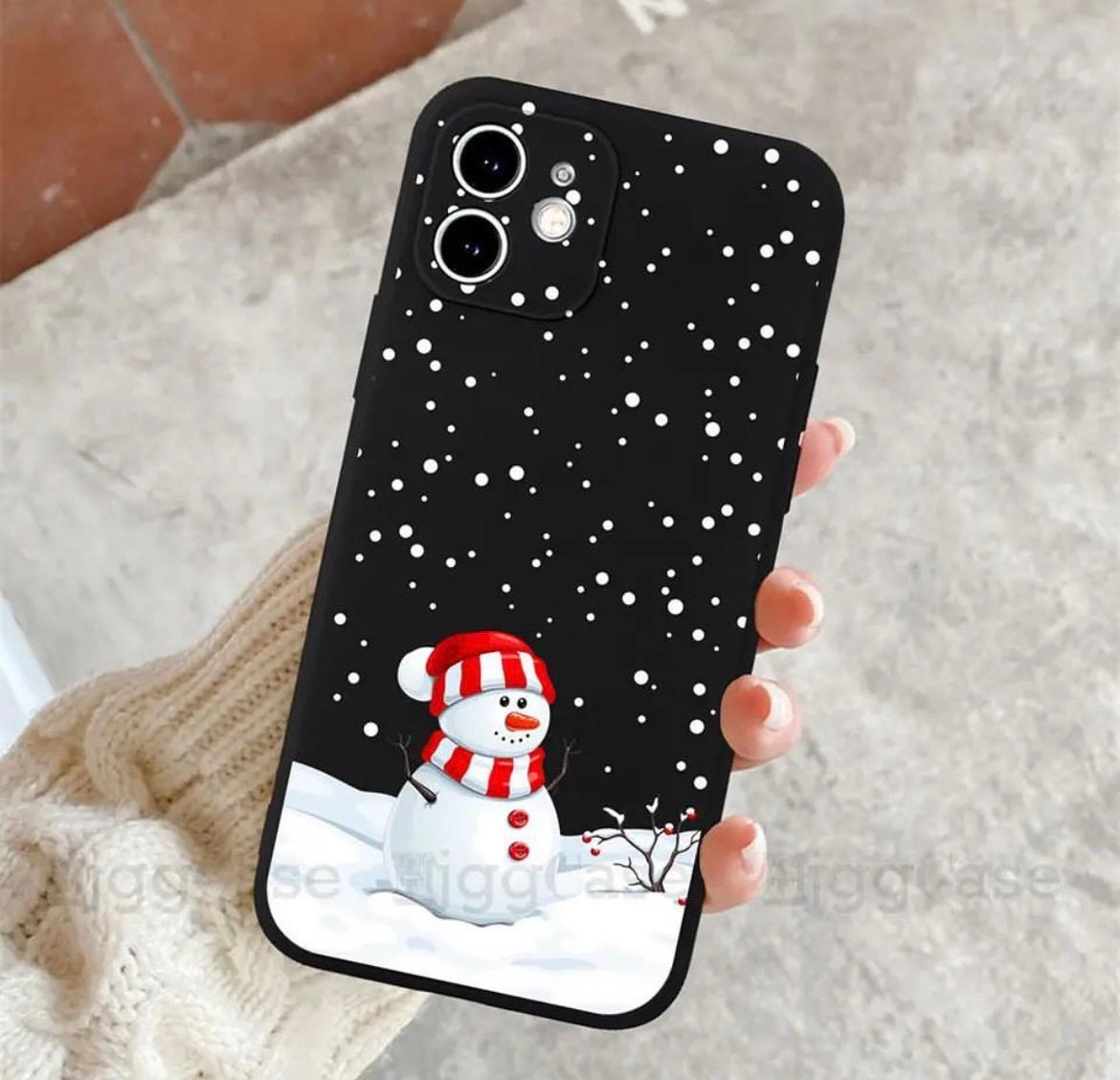 Kardan Adam Temalı Baskılı Lansman Tpu Koruyucu Kılıf 