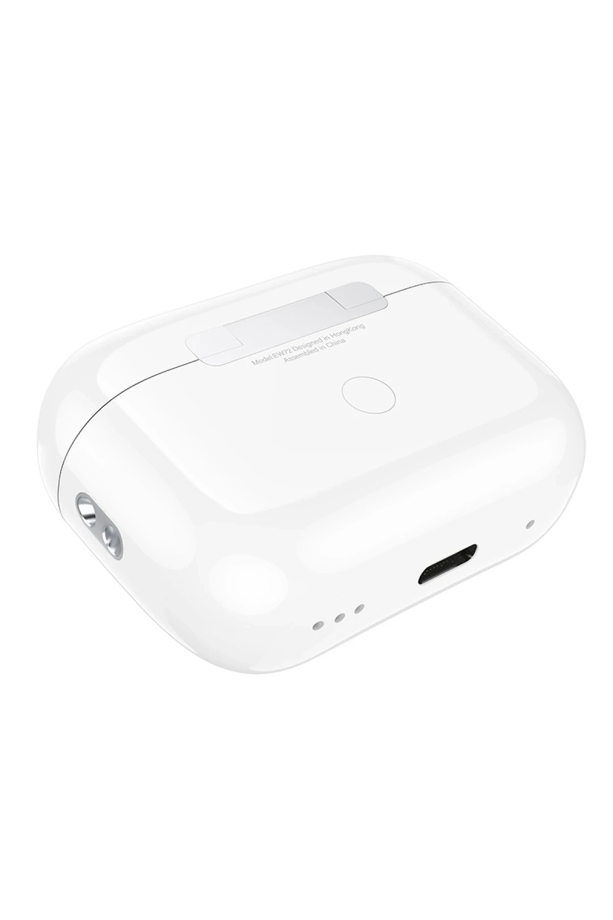 Hoco EW72 BT 5.4 Aktif Gürültü Engelleyici Özellikli Dijital Dokunmatik Ekranlı Airpods Bluetooth Kulaklık - Beyaz